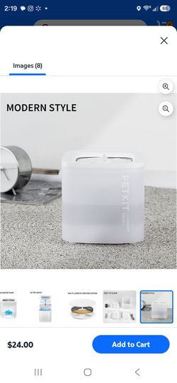 Pets Water Filtered Bowl