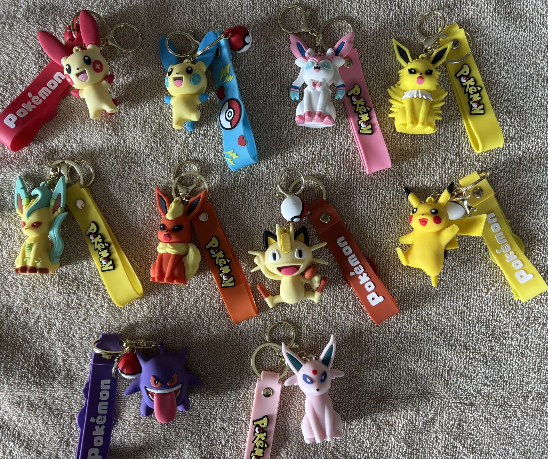 Pokémon Pens & Keychains. $8 Each