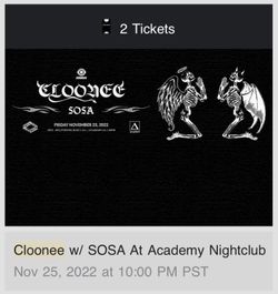 Cloonee @ Academy LA