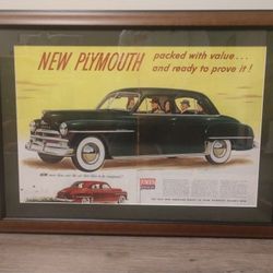 Vintage Car Ad