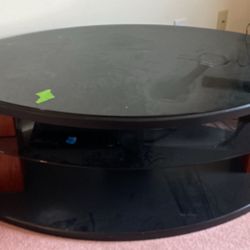 Oval 3 Tier TV/Entertainment Stand