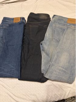 Express Jeans (hyper stretch ). Price  includes all three pair