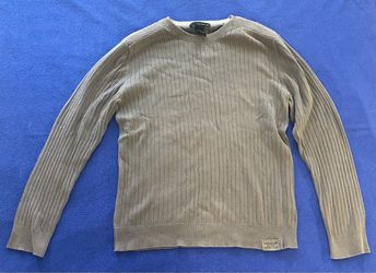 Calvin Klein Jeans Ribbed Crewneck Sweater Size L