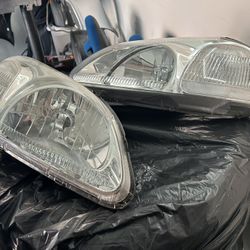 96-98 Civic Headlights 