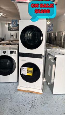 LG Electric Stacked Laundry Center - Financing Available - $10 Down