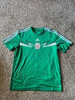 2014 World Cup Adidas Mexico Jersey Large Men’s Green