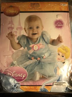 Brand New 12-18M Cinderella Infant Halloween Costume