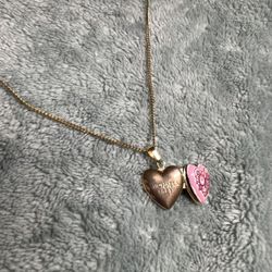 MICHAELA FREY chain with heart pendant