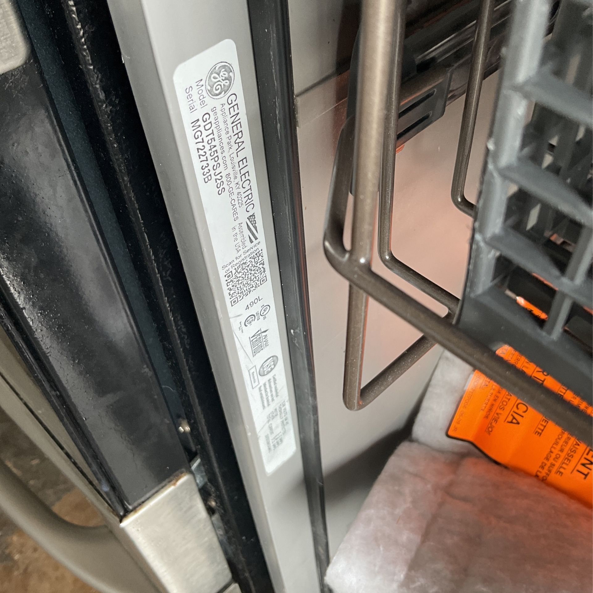 Ge Dishwasher Model Gdt545psj2ss