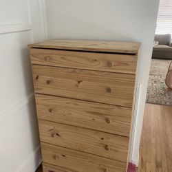 IKEA Tarva 5 Drawer Dresser