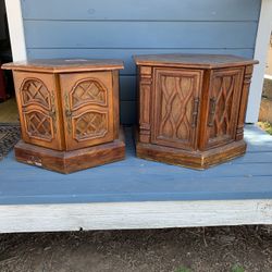 Vintage  Chair & End Tables