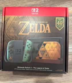 Nintendo Switch 2 The Legend of Zelda™ – 40th Anniversary Edition