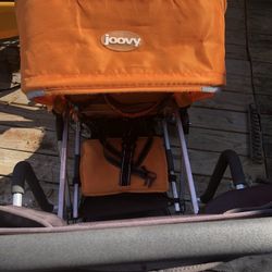 Joovy Caboose Orange 2 Seater Stroller for Sale in Virginia Beach VA OfferUp