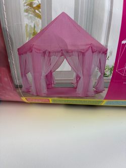 Pink Princess Castle Play Tent for Kids