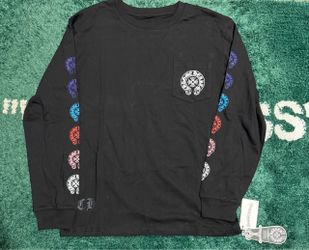 Chrome Hearts Multi-Color Horseshoe Long Sleeve T-Shirt – Size L