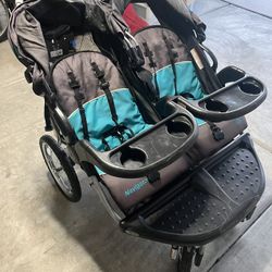 2 Seat Jogger Stroller 