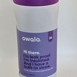 OWALA - White And Purple 24oz - New In Box