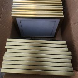 21 Gold Plastic Picture Frames