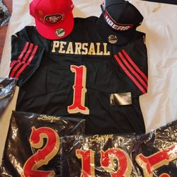 49ers Jerseys.. Stitched.. Size L.Xl.2X
