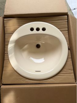 Glacier Bay Aragon Drop-In Bathroom Sink