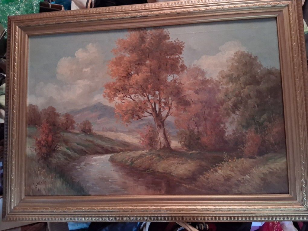 Large Oil Painting 29" x 24"