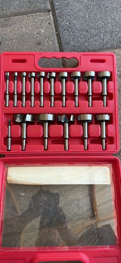 Hickory Woodworking 16pc Forstner Bit Set FBS-1016