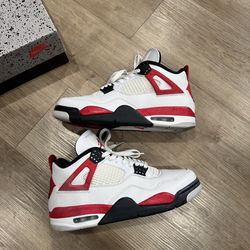 Jordan 4 red cement size 10