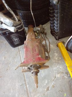 Saginaw 4 speed w chevelle console shifter