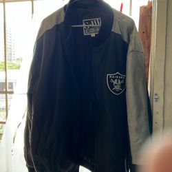 100% Leather Raiders Jacket