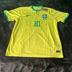 Brazil 2022 Home Jersey Neymar