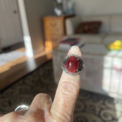 Red Jade Ring