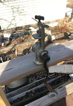 Old meat grinder