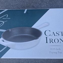 Cast Iron Frying Pan 8.25 Inches - New