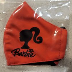 Kids Waterproof Face Mask- Barbie PINK