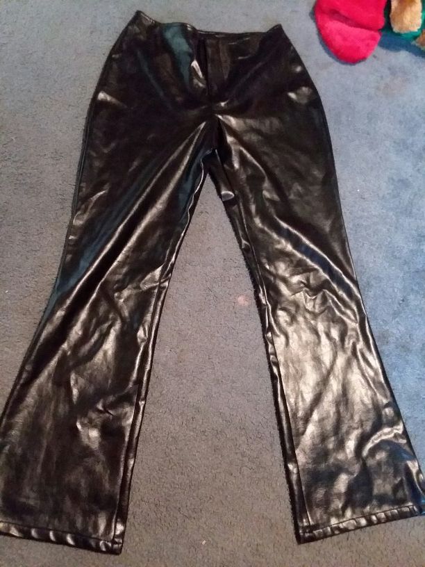Lightweight plastic feeling pants