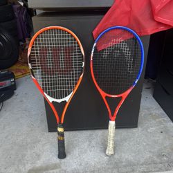 Two Tennis Rackets 
