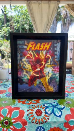 The Flash 3-D art work