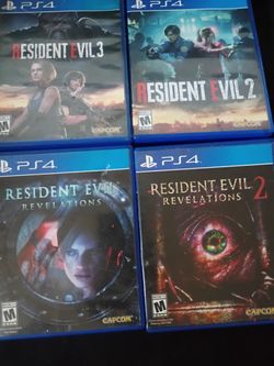 PS4 Resident Evil Games