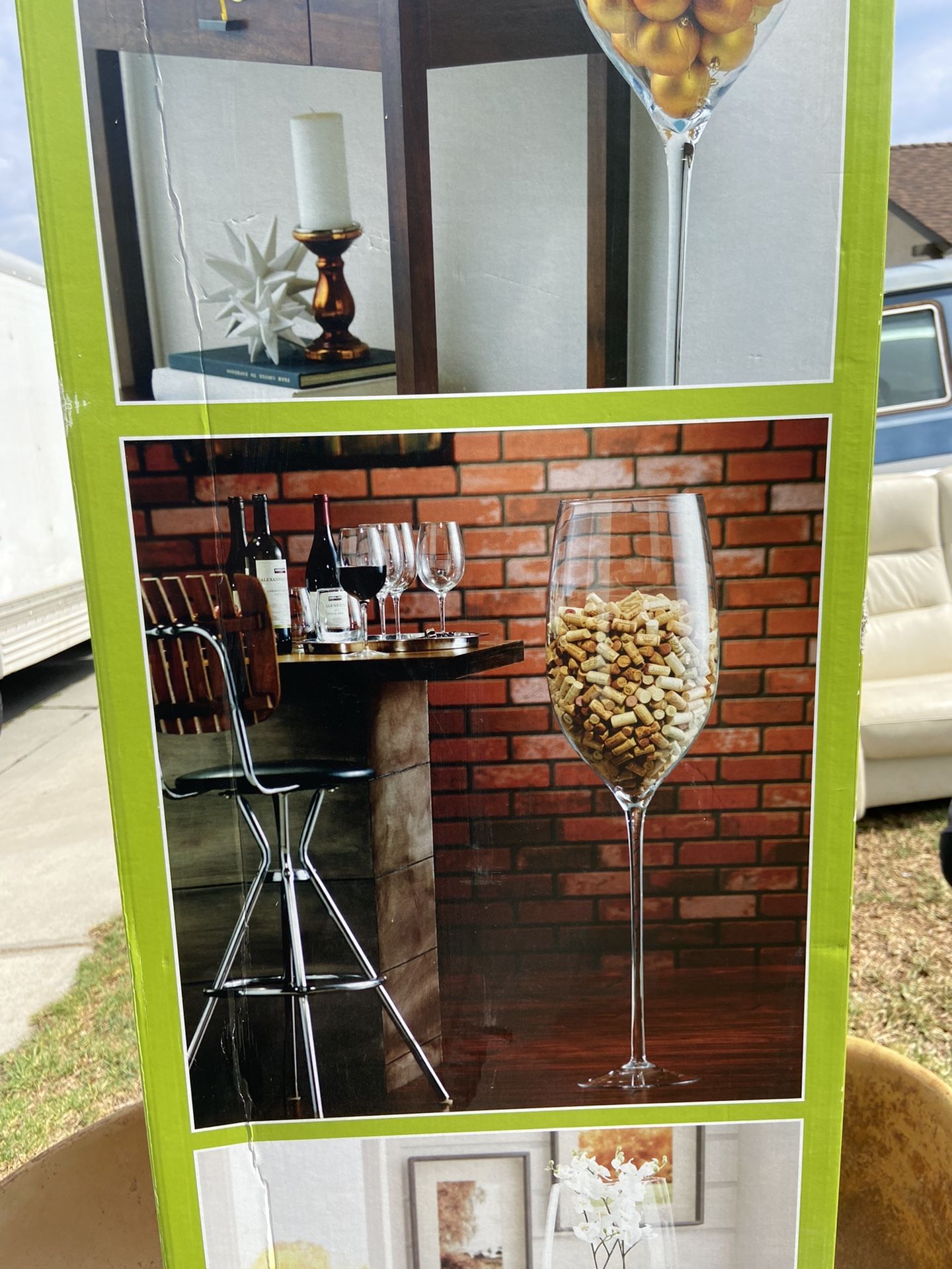 4 Ft Wine Glass for Sale in Chualar, CA - OfferUp