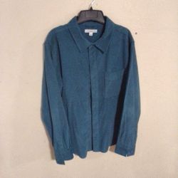 Men ,,And Now This Long Sleeve Cotton Shirt Size L 