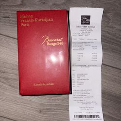 Maison Francis Kurdjian Paris Rouge 540