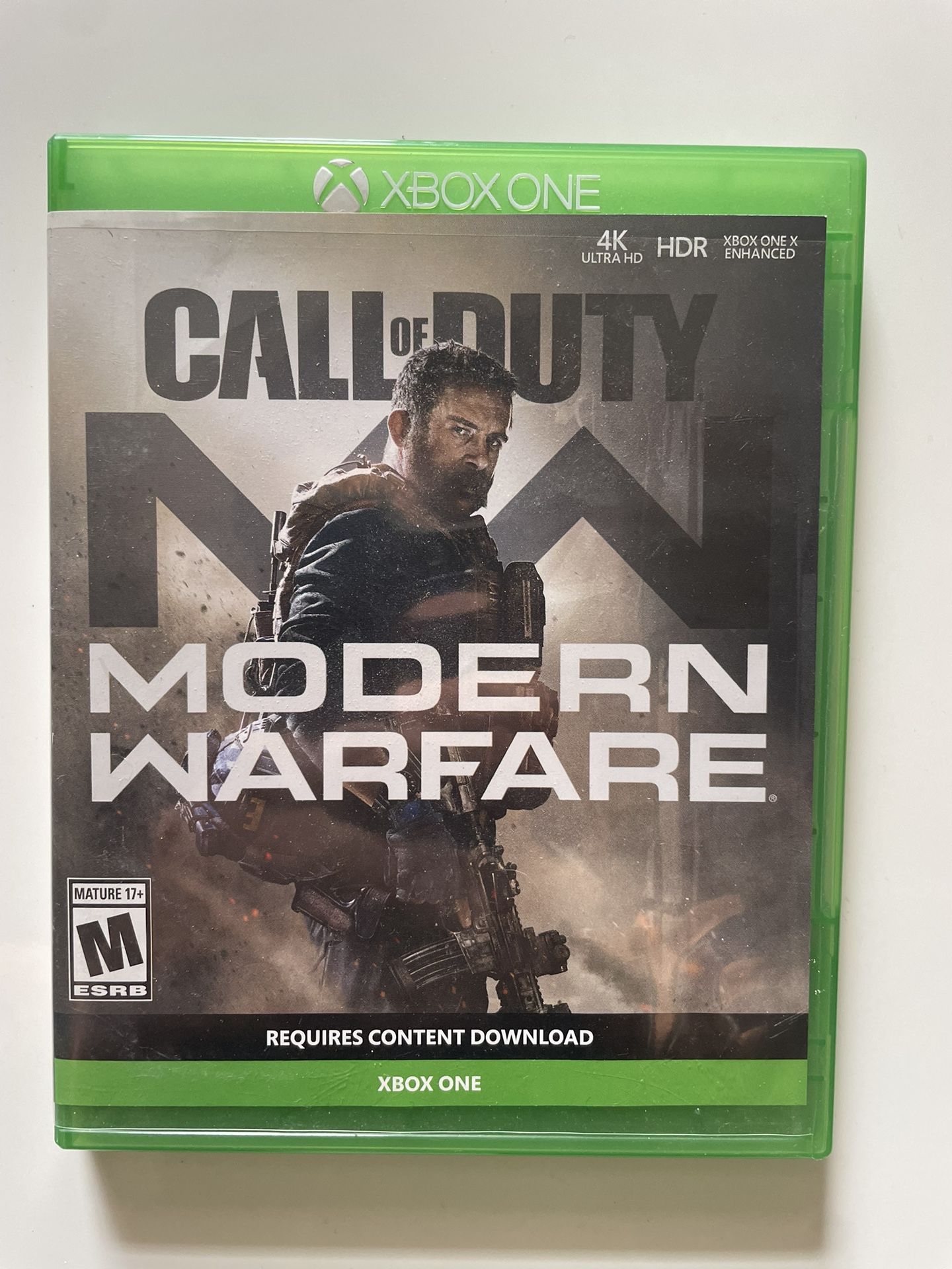 Call Of Duty Modern Warefare Xbox One Disc