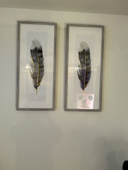 2 wall art 40 long 18 w
