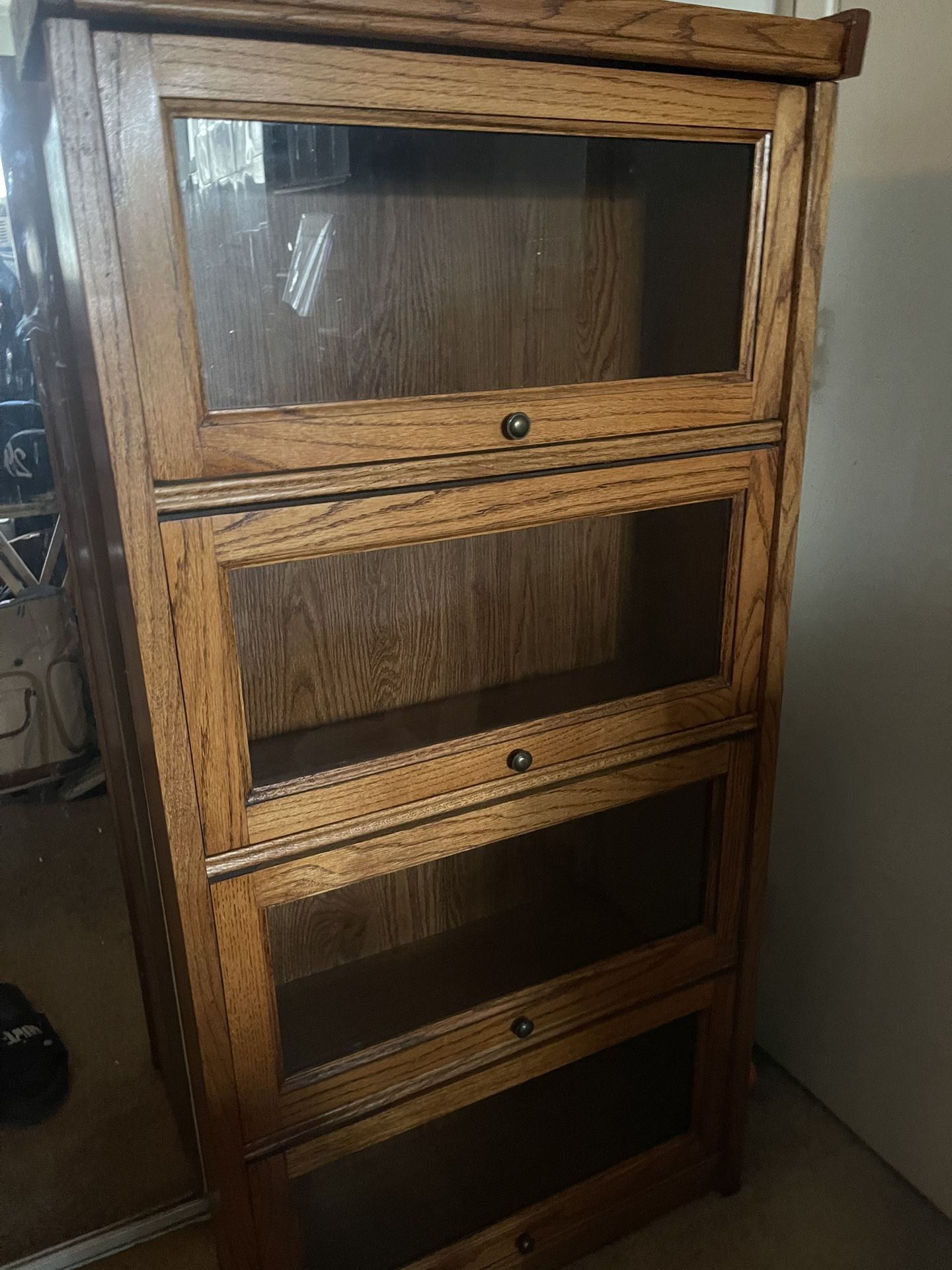 Shelve Wooden Glass