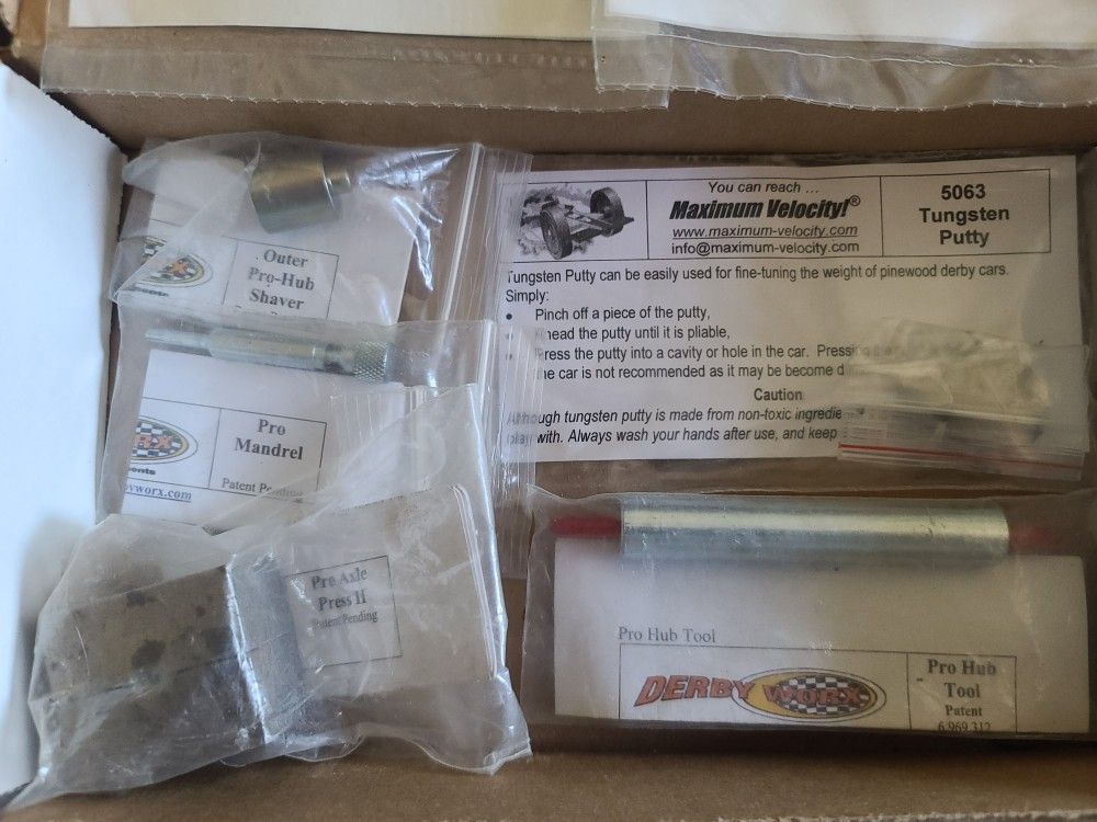 Pinewood Derby Speed Kit 