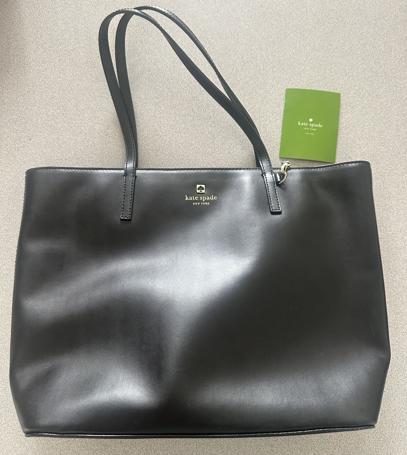 Kate Spade Black Leather Bag New Without Box