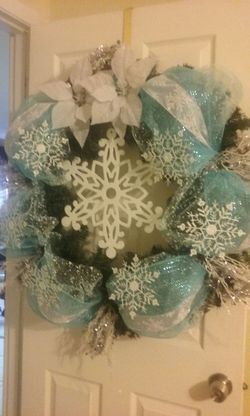 Christmas snowflakes Wreath.