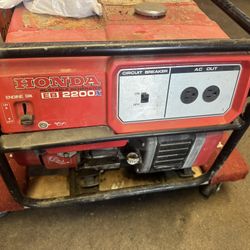 HONDA EB2200X Generator 