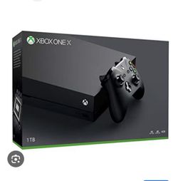 Xbox one x 1  tb