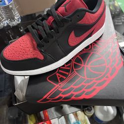 Jordan 1 Bred Elephant Print Size 8